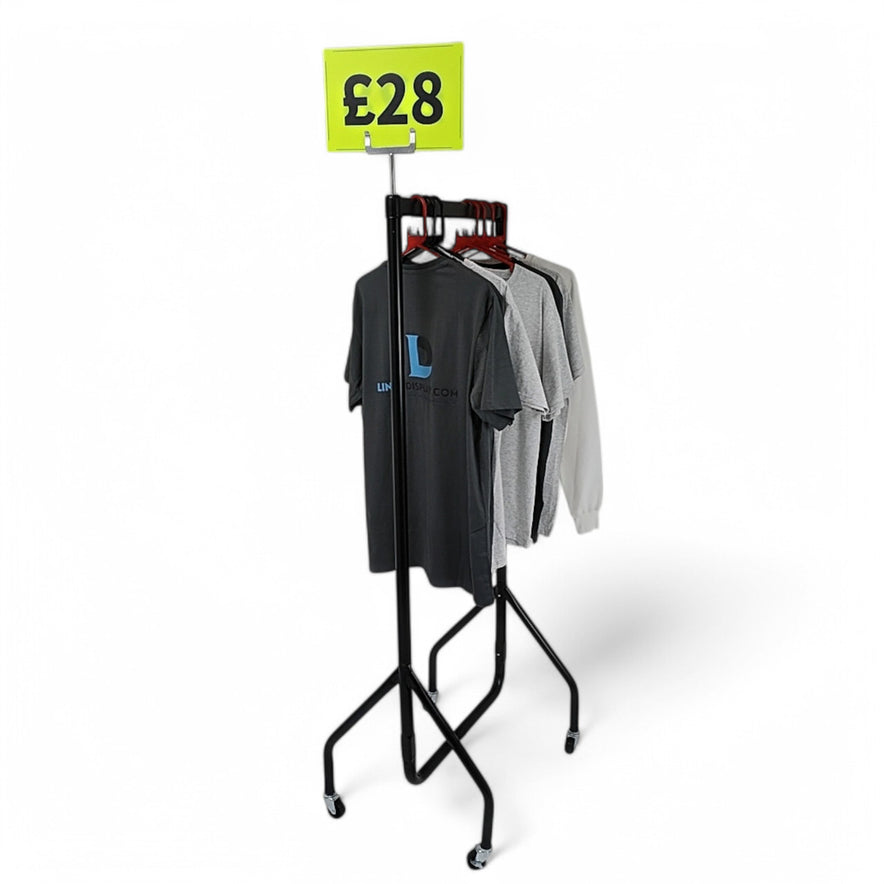 Black & Green Correx Market Price Sale Card Signs – Double-Sided Waterproof Display Boards
