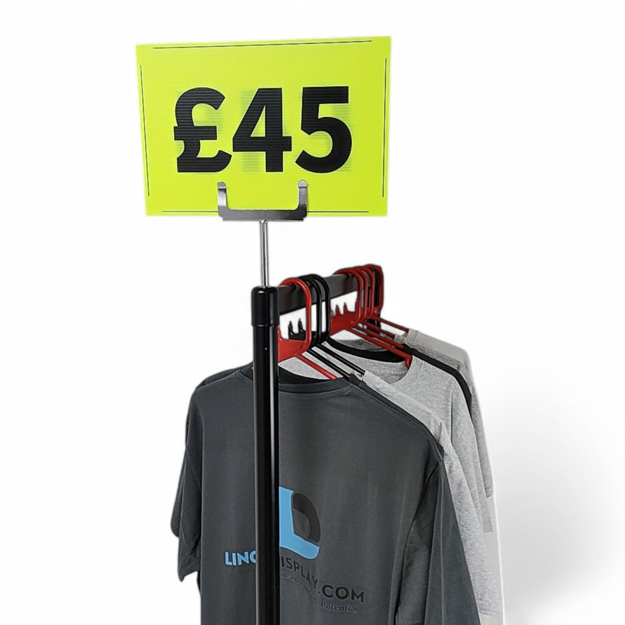 Black & Green Correx Market Price Sale Card Signs – Double-Sided Waterproof Display Boards