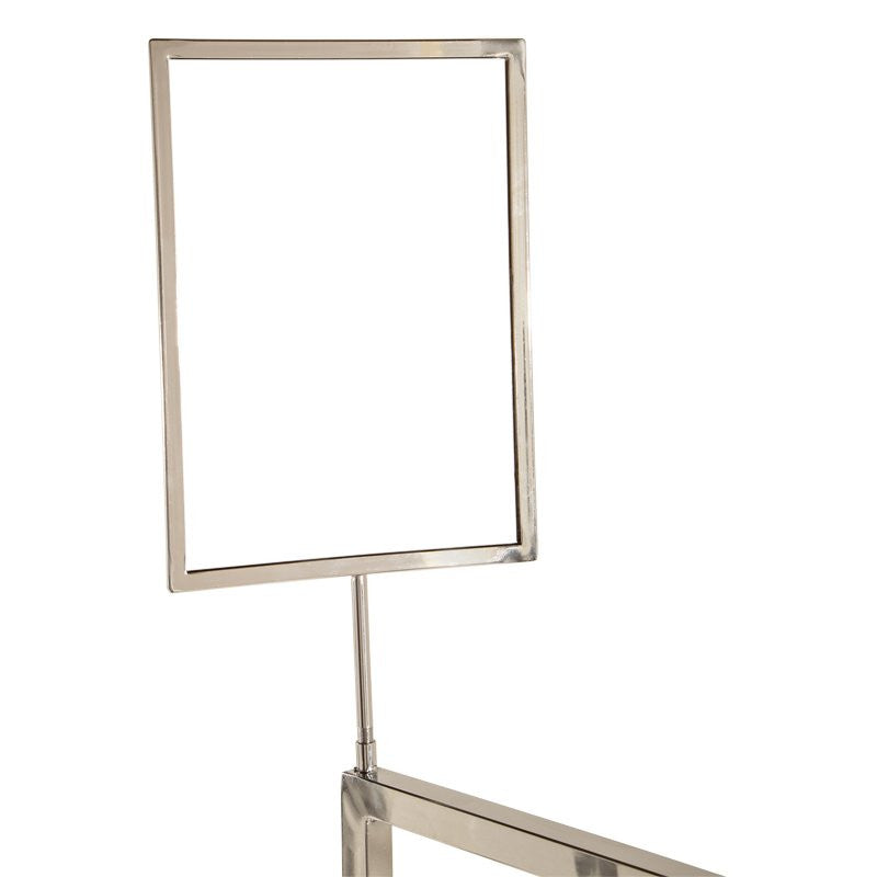 A4 Portrait Sign Holder For Garment Clothes Rails