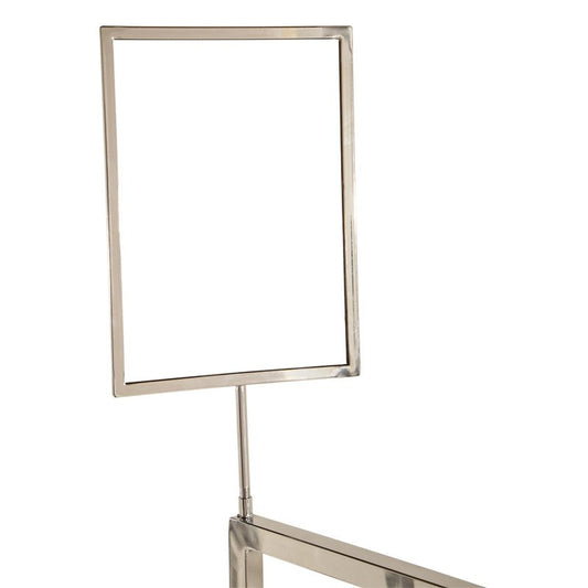 A4 Portrait Sign Holder For Garment Clothes Rails