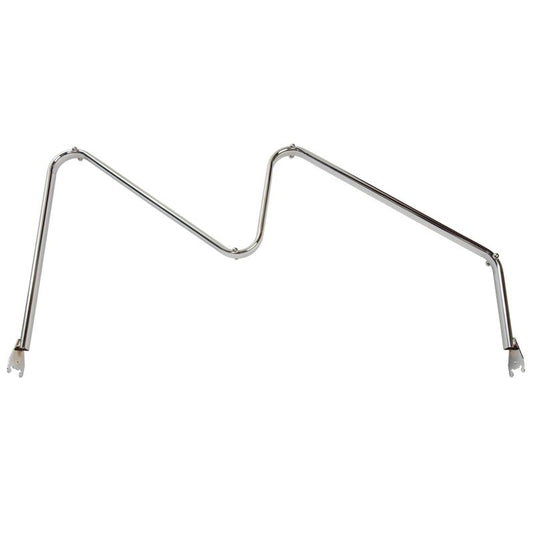 Twin Slot Fashion System 1000mm Zig Zag Hanging Rail