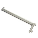 Twin Slot Fashion System 400mm Straight Hanging Arm
