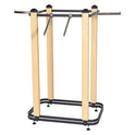 Oak Cladded Twinslot 4-way Gondola Rail 1400mm H X 603mm Wide
