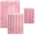 1000x  Candy Stripe Paper Bags