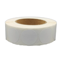 500x Round White Self-Adhesive Retail Labels - 25mm