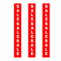 Vertical SALE SALE SALE Poster Window Display Sign- Pack of 3