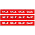 SALE SALE SALE Poster Window Display Sign- Pack of 3