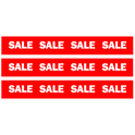 SALE SALE SALE Poster Window Display Sign- Pack of 3