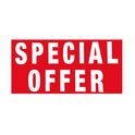 Large 'Special Offer' Window Poster For Retail Displays - 110cm x 55cm