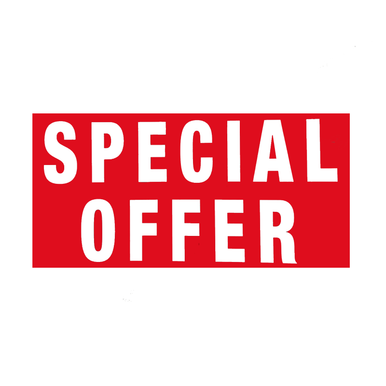 Large 'Special Offer' Window Poster For Retail Displays - 110cm x 55cm