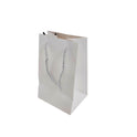 White Paper Carrier Bags with Rope Handles – Various Sizes and Matt Finishes