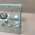 New Heavy Duty Countertop Ambient Glass Sweet Food Display Cabinet Case
