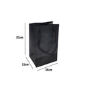 Paper Carrier Bags with Rope Handles – Various Sizes and Matt Finishes for Retail