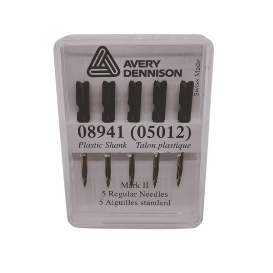 5 x Avery Dennison Mark 2 Standard Tagging Gun Needles Regular Kimble Tag Mk III