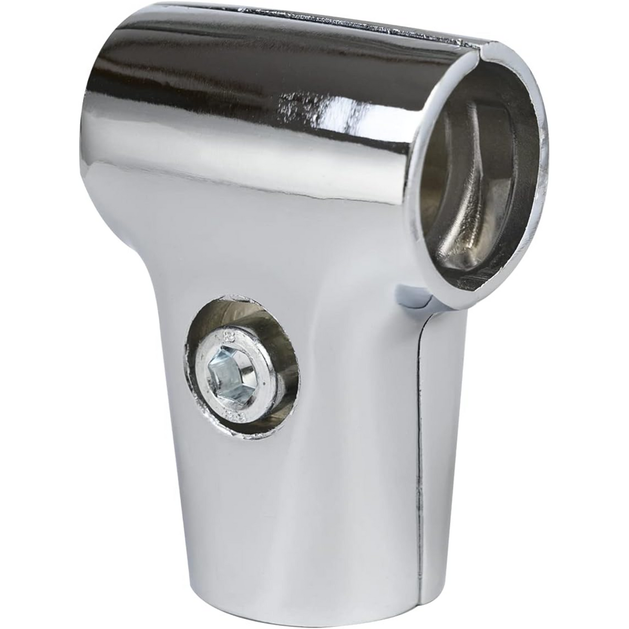 3 Way T-clamp For Walk In Wardrobe Chrome Tubing Hanging Rail System