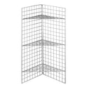 Triangular Shelf For Grid Mesh Panels