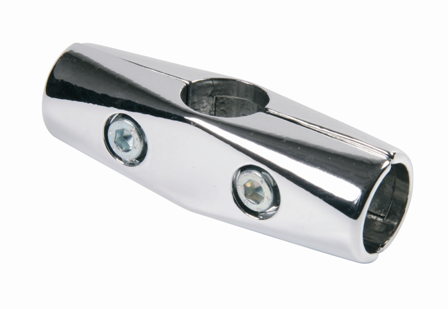 4-way Clamp For Walk In Wardrobe Chrome Tubing Hanging Rail System