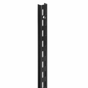 Black MDF Twin Slot Shelving Set