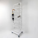 White Umbrella Stand Metal Floor Rack Display for Retail Stores keychain Stand