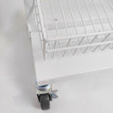 White Umbrella Stand Metal Floor Rack Display for Retail Stores keychain Stand