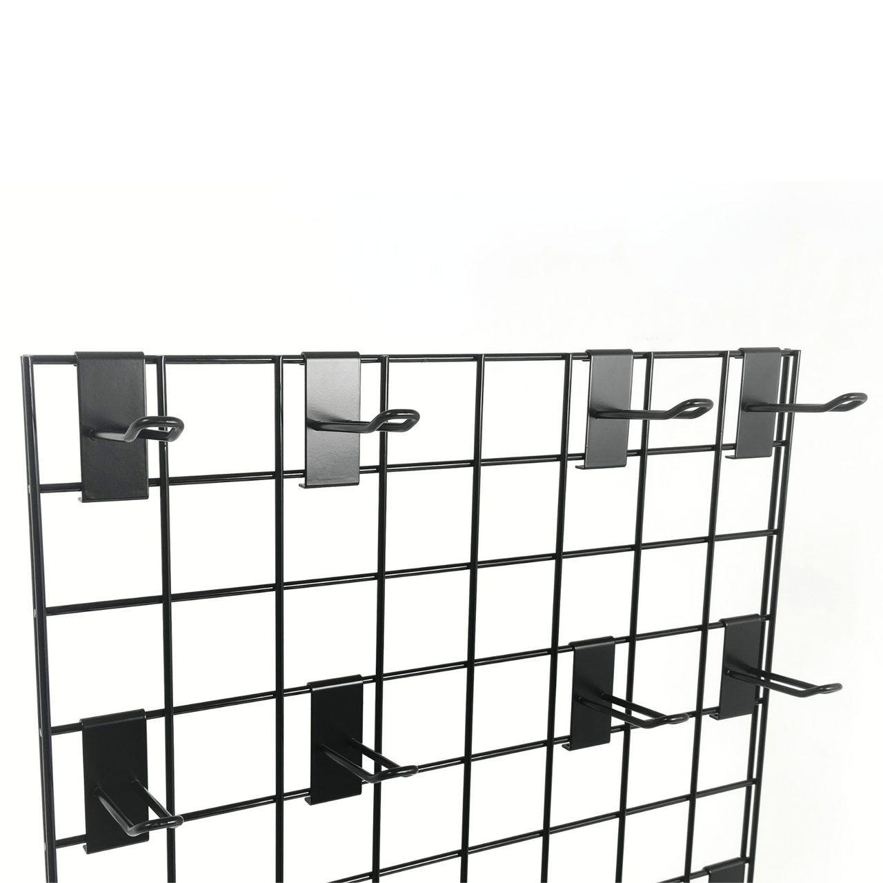 New 4ft Black Grid Panel - Heavy Duty Mesh with T-Leg for durable displays