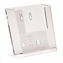 A6 Portrait Leaflet Holder - Wall Mounted