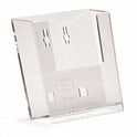 A6 Portrait Leaflet Holder - Wall Mounted