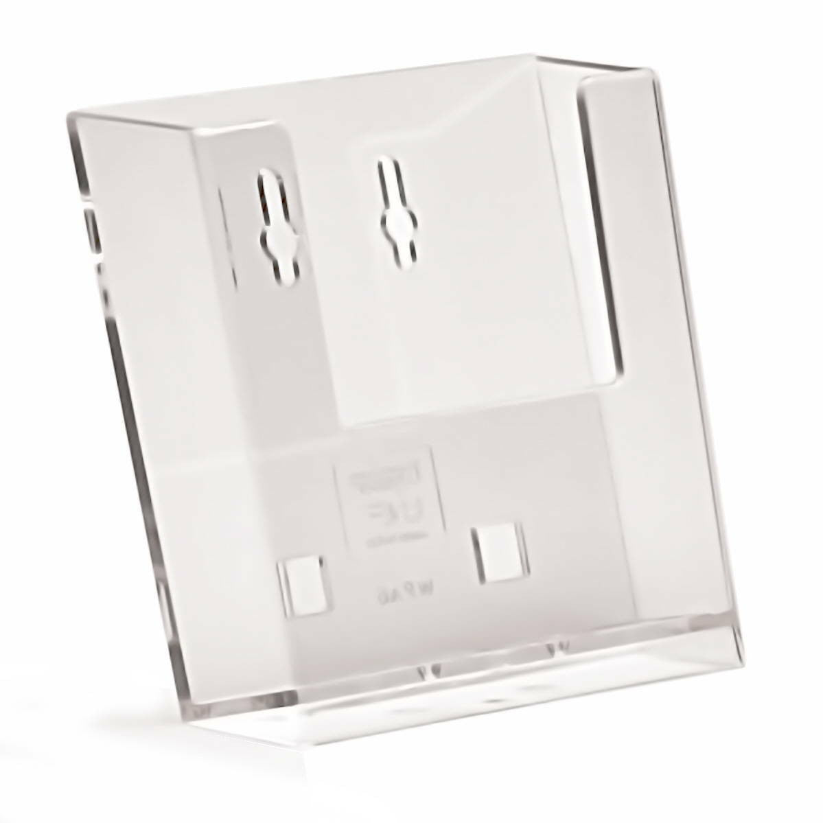 A6 Portrait Leaflet Holder - Wall Mounted