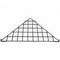 Triangular Shelf For Grid Mesh Panels
