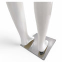 Child Plastic Egg Head Display Mannequin – Glossy White-135cm