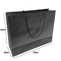 Paper Carrier Bags with Rope Handles – Various Sizes and Matt Finishes for Retail