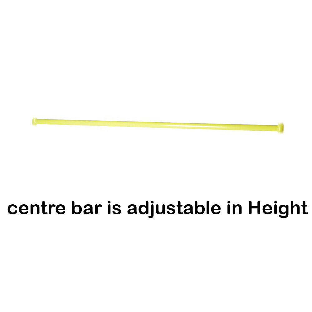 Centre Bar For Garment Clothes Yellow  Rail Sizes  3ft 4ft 5ft 6ft