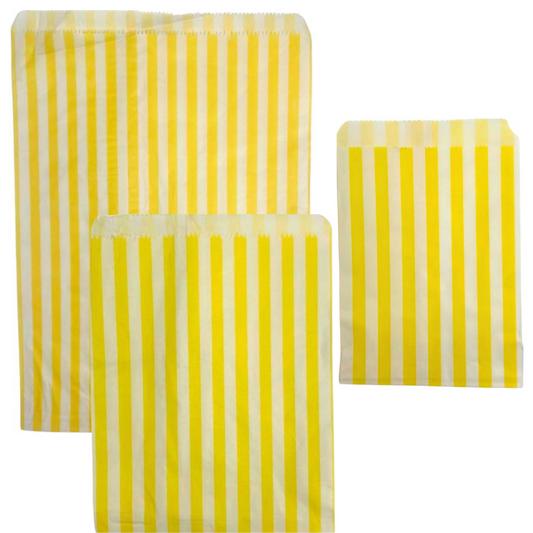 1000x  Candy Stripe Paper Bags