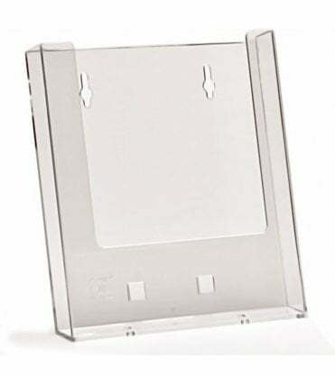 A5 Portrait Leaflet Holder - Wall Mounted