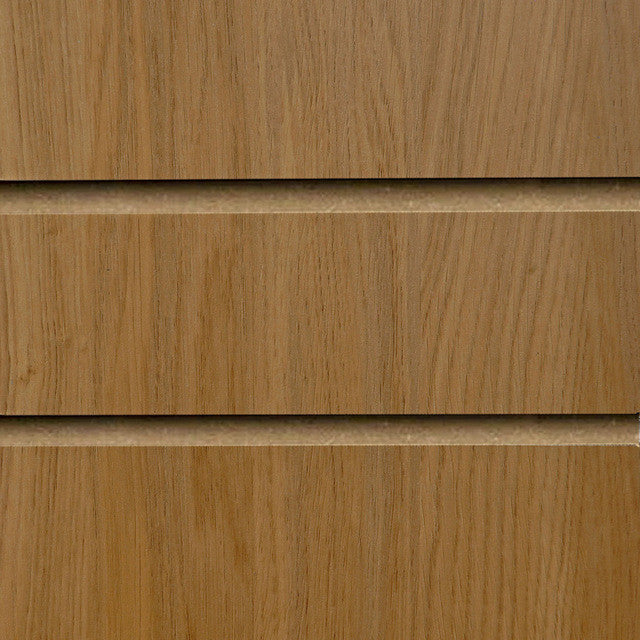 Oak Slatwall Panel