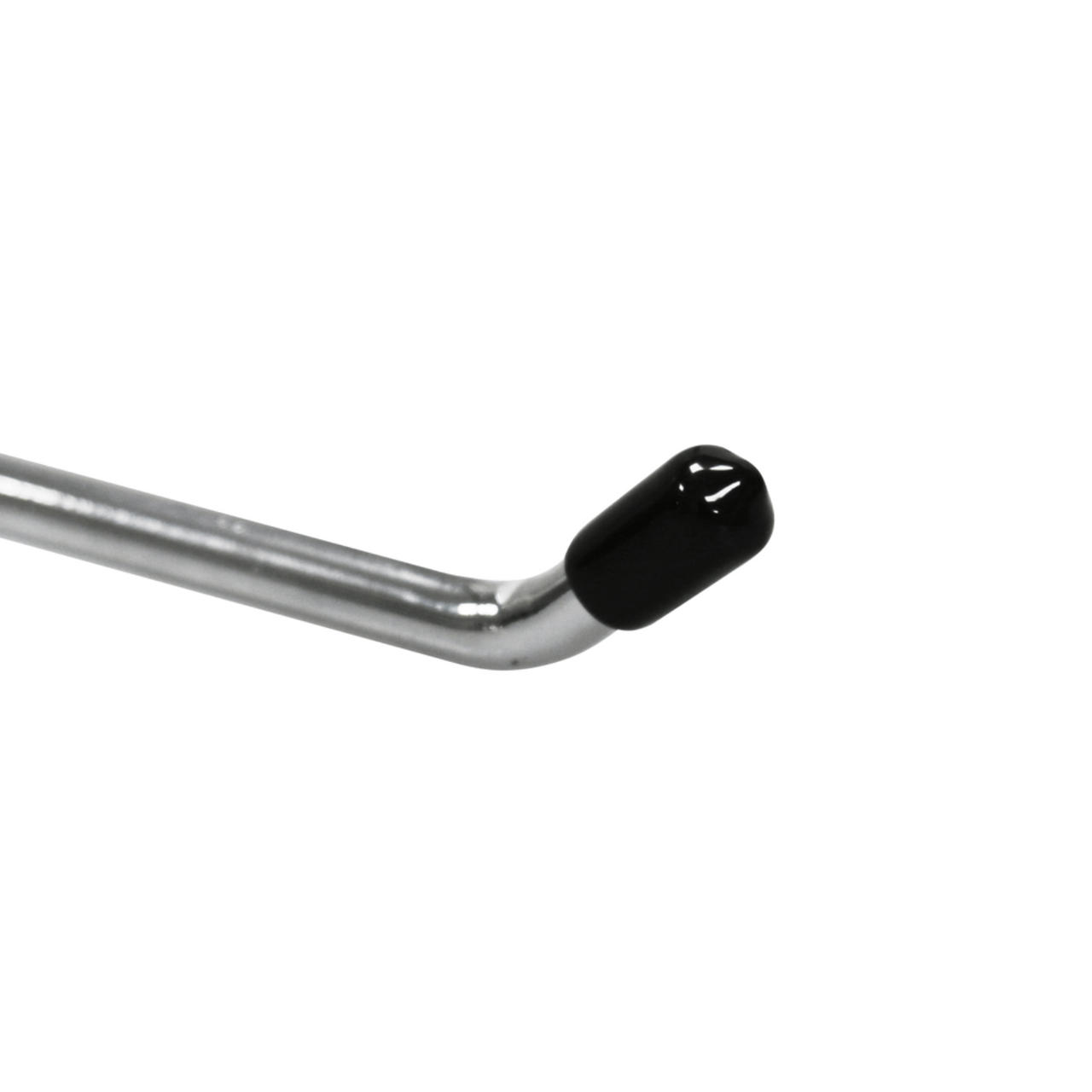 New CHROME STRAIGHT ARM HOOKS FOR BACK BAR PRONG OVAL FOR RETAIL DISPLAY