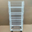 Pallet Of Stackable White Basket 60cm