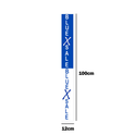 Vertical BLUE X SALE Poster Window Display Sign-Pack of 3