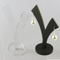 New Leaf Shaped Acrylic Drop Earring Stud Jewellery Display Stands Racks Jewelry