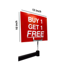 Red Display Cards Signs - BUY 1 GET 1 FREE