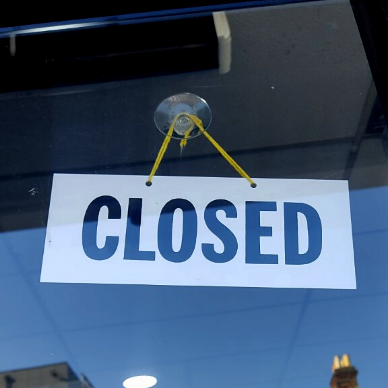 White/Black Hanging Signage-OPEN/CLOSED