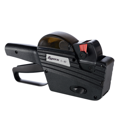 LYNX C-8D One-Line Price Gun with 8 Numeric Bands (3rd Band Alpha for Month)