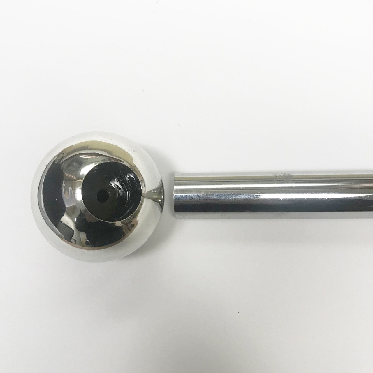 Decoration End Ball Diameter New Clothes Garment Rail Walk In Wardrobe Chrome Tubing Hanging Rail System