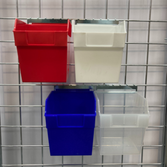 New Heavy Duty Deep Storage Box Slatbox Slatwall Display Best Quality