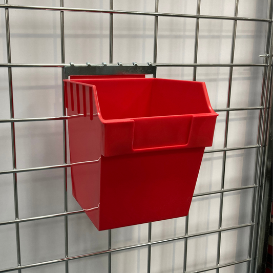 New Heavy Duty Deep Storage Box Slatbox Slatwall Display Best Quality