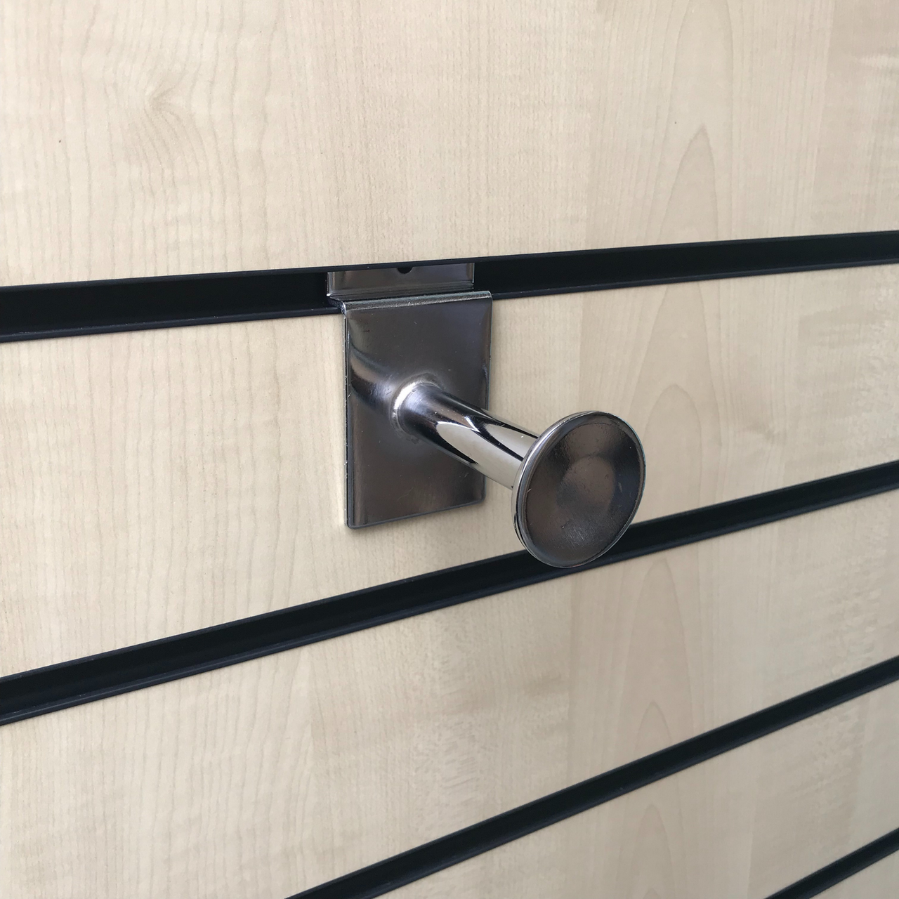 Faceout Straight Arm For Slatwall  Clothing Hangers And Retail Display