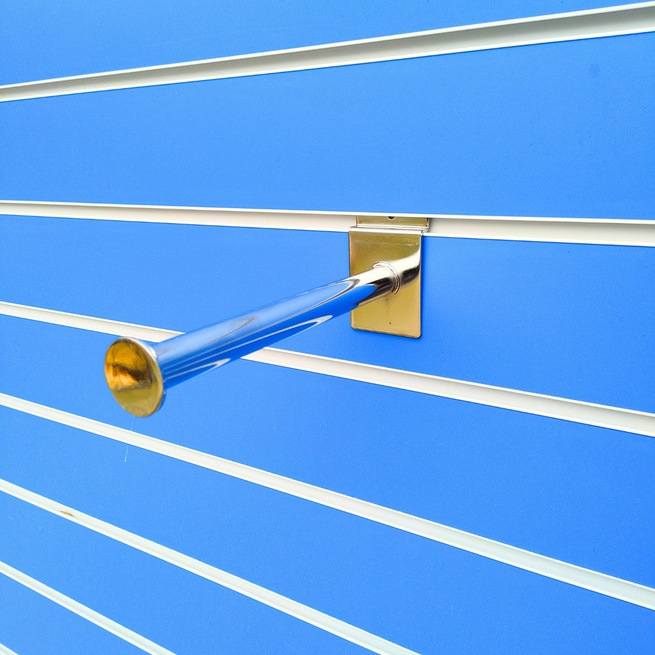 Straight Faceout Arm For Slatwall  Clothing Hangers And Retail Display