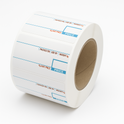 58 × 40 mm Thermal Scale Label Rolls – CAS Compatible – 750 Labels Roll 40 mm Core 2‑Colour