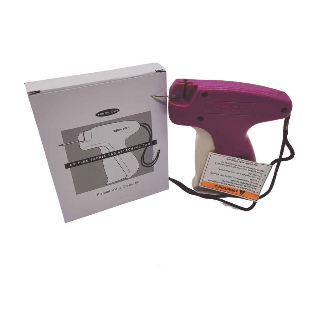 GP fine Fabric Tagging Gun System + Barbs Kimble Tag Label for Clothes + NEEDLES
