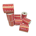 New Fragile Parcel Labels Postage Stickers - 89 x 32mm Permanent Self Adhesive